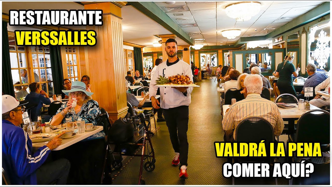 VALE LA PENA COMER EN EL VERSALLES? EL RESTAURANTE MÁS FAMOSO DE MIAMI. AQUÍ COMEN LOS PRESIDENTES.