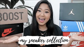 MY SNEAKER COLLECTION + SIZING & ON FEET