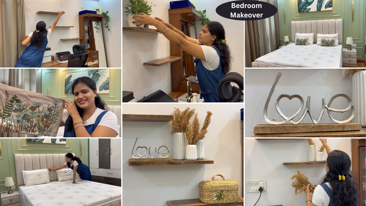 आज कर दिया '' BEDROOM MAKEOVER '' नयी चीज़ो से सजाया पूरे कमरे को | Bedsheet / Runner / decoration |