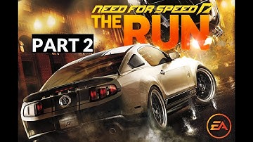 Need for Speed The Run Walkhthrough Part 2 - STAGE 1 West Coast (Altamont Pass, CA)