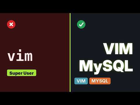 Setting Vim key bindings for the MySQL client