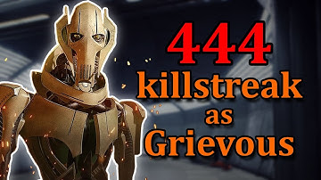Getting a World Record Killstreak as General Grievous on Naboo | Supremacy | Star Wars Battlefront 2