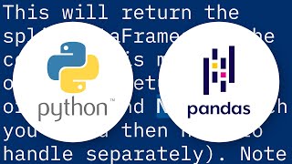 Split pandas dataframe in two if it has more than 10 rows