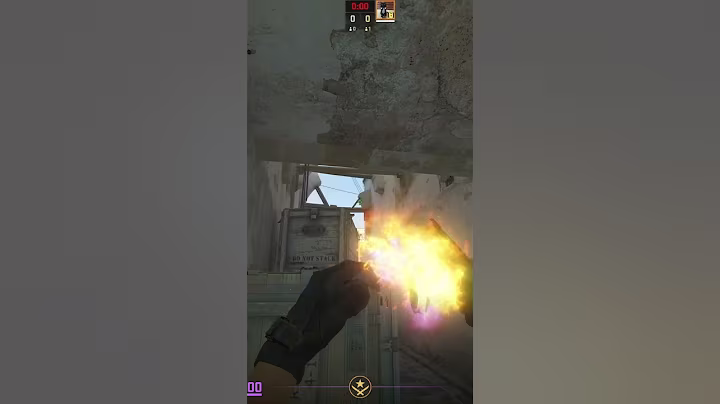 Smoke And Molotov For Control Mid On Dust 2 In CS2 #cs2 #shorts