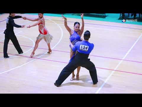 제2회 안양시장배 전국장애인댄스스포츠대회  한국청소년댄스스포츠총연합회장배전국프로아마학생댄스스포츠선수권대회  프로라틴송병직&강영주 룸바