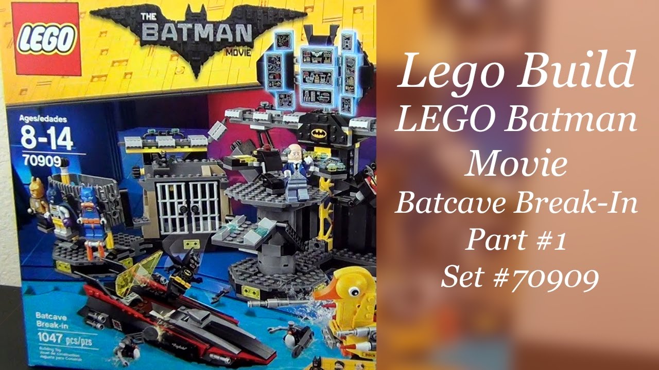 LEGO The Batman Movie Batcave Break-in 70909 Superhero Toy