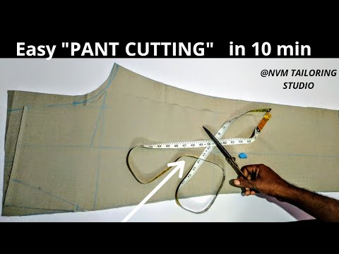 Easy "PANT CUTTING" in TAMIL