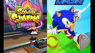 #subwaysurf vs #Sonic #Run #oyun #game #cartoon #funny #funnykid #funnycartoon #çizgifilm screenshot 4