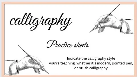 Modern Calligraphy Practice | calligraphy for beginners @ArtsbyNancy - DayDayNews