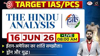 The Hindu Newspaper Analysis & PIB | 16 June 2026 | Current Affairs for UPSC CSE |Drishti IAS