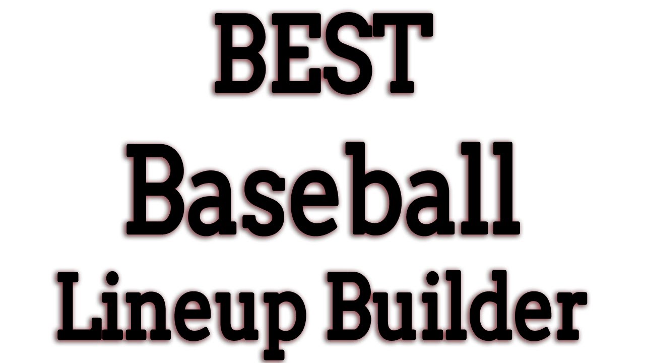 Daily Fantasy Baseball Scoring YouTube Daily Fantasy Baseball Scoring YouTube