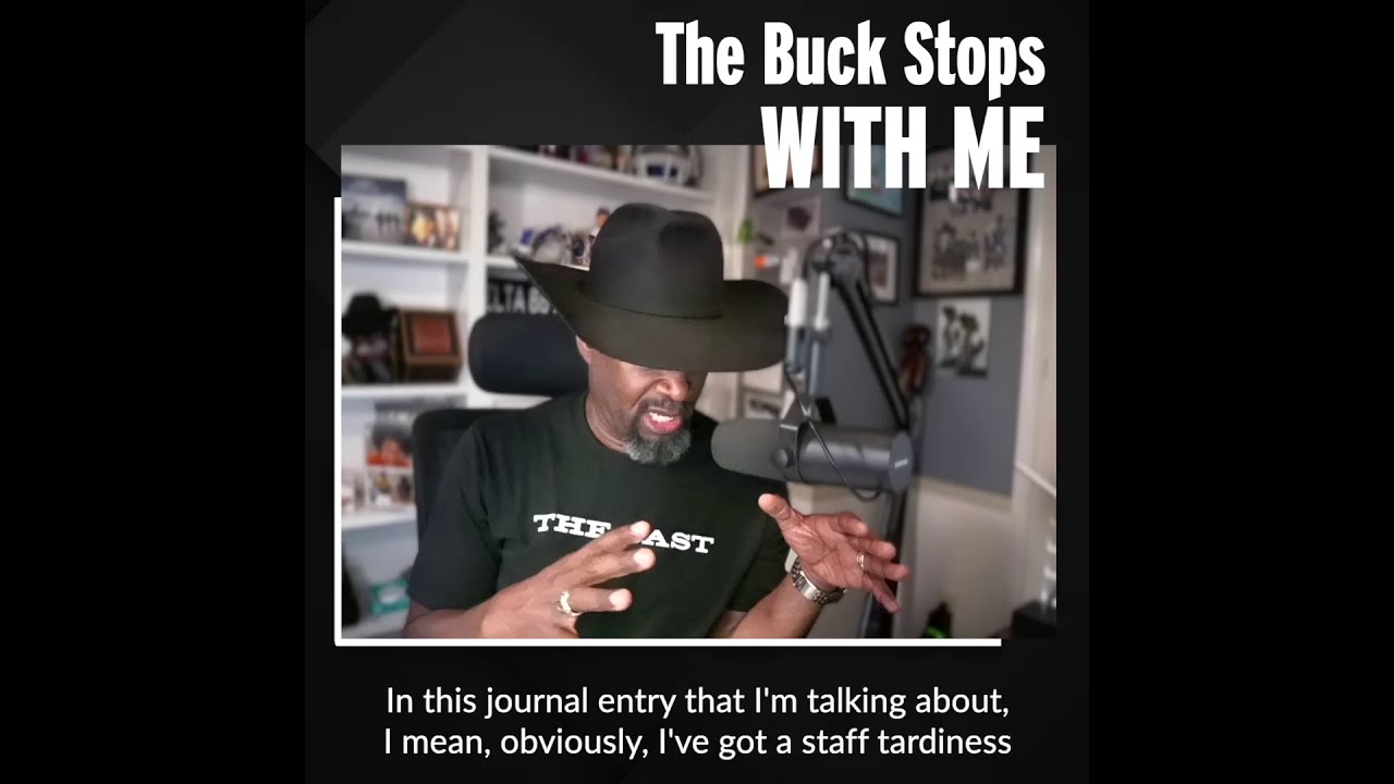 The Buck Stops with Me - YouTube