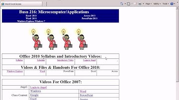 Office 2010 Class #16: Word Style Tricks: Send Word To PowerPoint & Table Of Contents