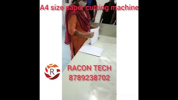A4 SIZE PAPER CUTTING MACHINE ✴️SUBSCRIBE*️⃣LIKE*️⃣SHARE OUR CHANNEL✴️ENQUIRY #️⃣☎️📞 + 91 8780238703