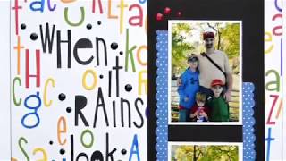 Process Video 23: Stash Bash Layout using Stickers & Giveaway (Closed)