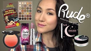 Rude Cosmetics - Brands No One Talks About Swatches, Application, Review