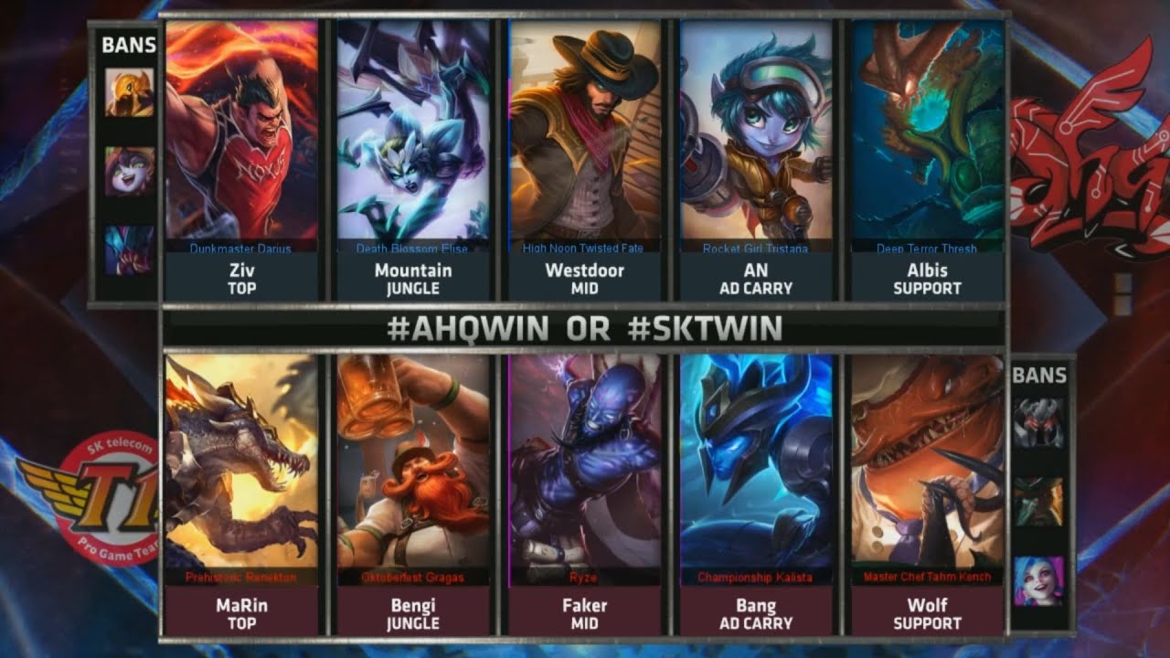 SKT vs AHQ Highlights - SK TELECOM T1 vs ahq E-SPORTS CLUB Game 2 - S5 WORLDS 2015 KO STAGE QUARTERS