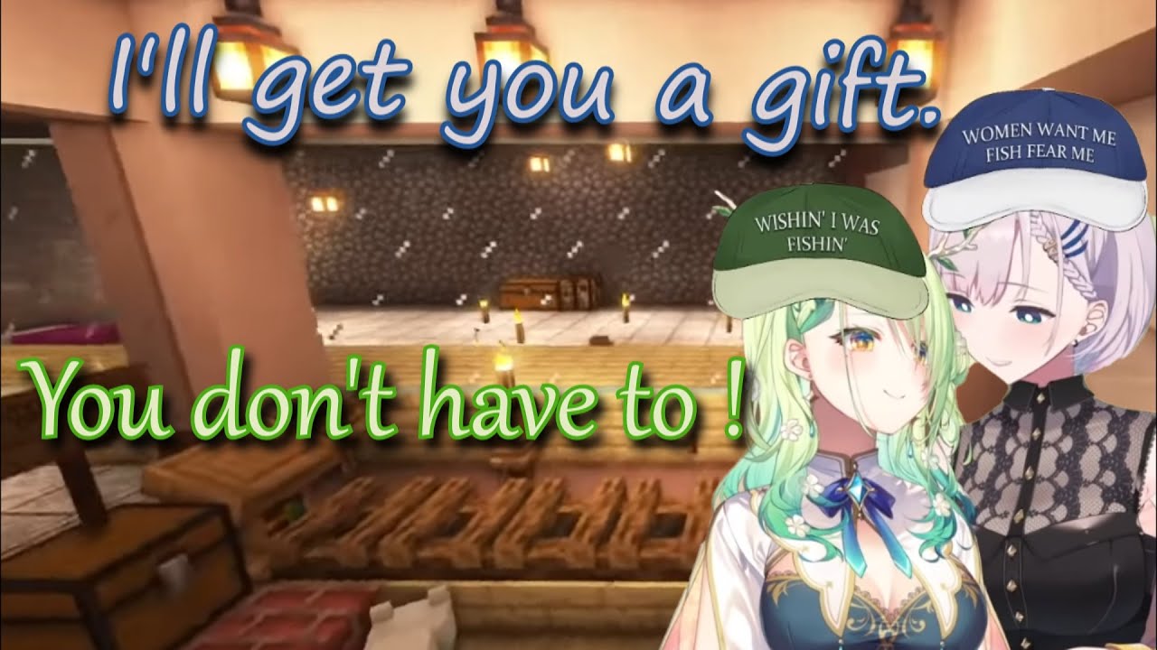 Reine wants to thank Fauna by giving her a gift