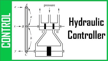Hydraulic controller - modeling/Block diagram - Automatic Control