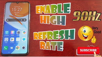 Honor X7 How to Enable High Screen Refresh Rate Upto 90Hz For Highly Smooth Visuals & Scrolling