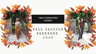 Fall Capsule Wardrobe - Looks 1 & 2