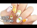 Easter Nail Art For Beginners Using A TOOTHPICK!