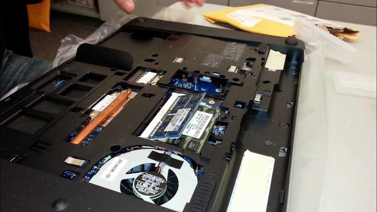 Как разобрать ноутбук hp probook