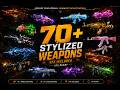 Deluxe 70+ Stylized Weapon Pack + VFX