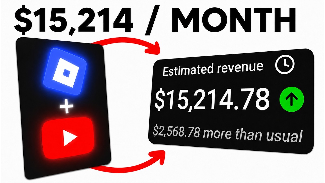 How I turn “Roblox Slop” into a view machine ($10k/month)
