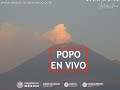 🌋 #POPOCATÉPETL | Actividad del #Volcán #EnVivo