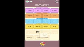 Connect Word Level 42