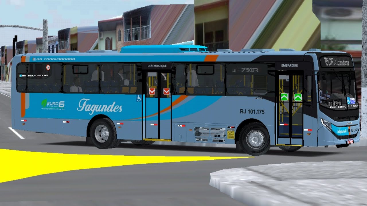 🔵[PROTON BUS] Caio Apache Vip V OF-1721 Mercedes-Benz Euro 6 Bluetec 6 Padrão Fagundes 🔵 