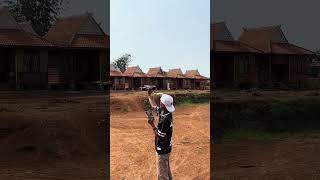 Leanding Drone #lending #dronedjimini3 #rumahbambu #kdm