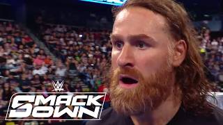 The Champ Is Not Happy | WWE SmackDown Highlight 9/18/26 | WWE on USA