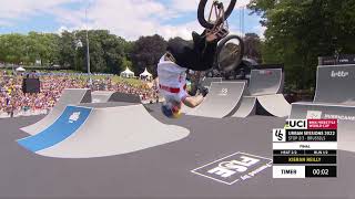 Kieran Reilly 3Rd Place - Uci Bmx Freestyle Park World Cup Men Final Brux Presented By Fise