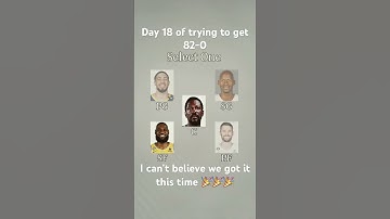 Day 18 of trying to go 82-0 (we did it🎉) #askmatt #askandy #overasking #notharder #stilltired