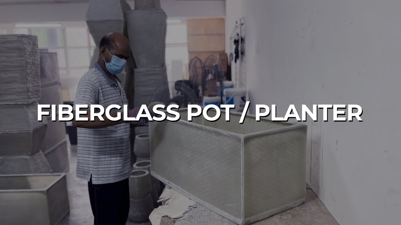 How We Handmade Our Fiberglass Planter | YEWSENG GARDENING SUPPLY