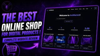 THE CHEAPEST ACCOUNT SHOP? (Steam, Disney+, Netflix…)