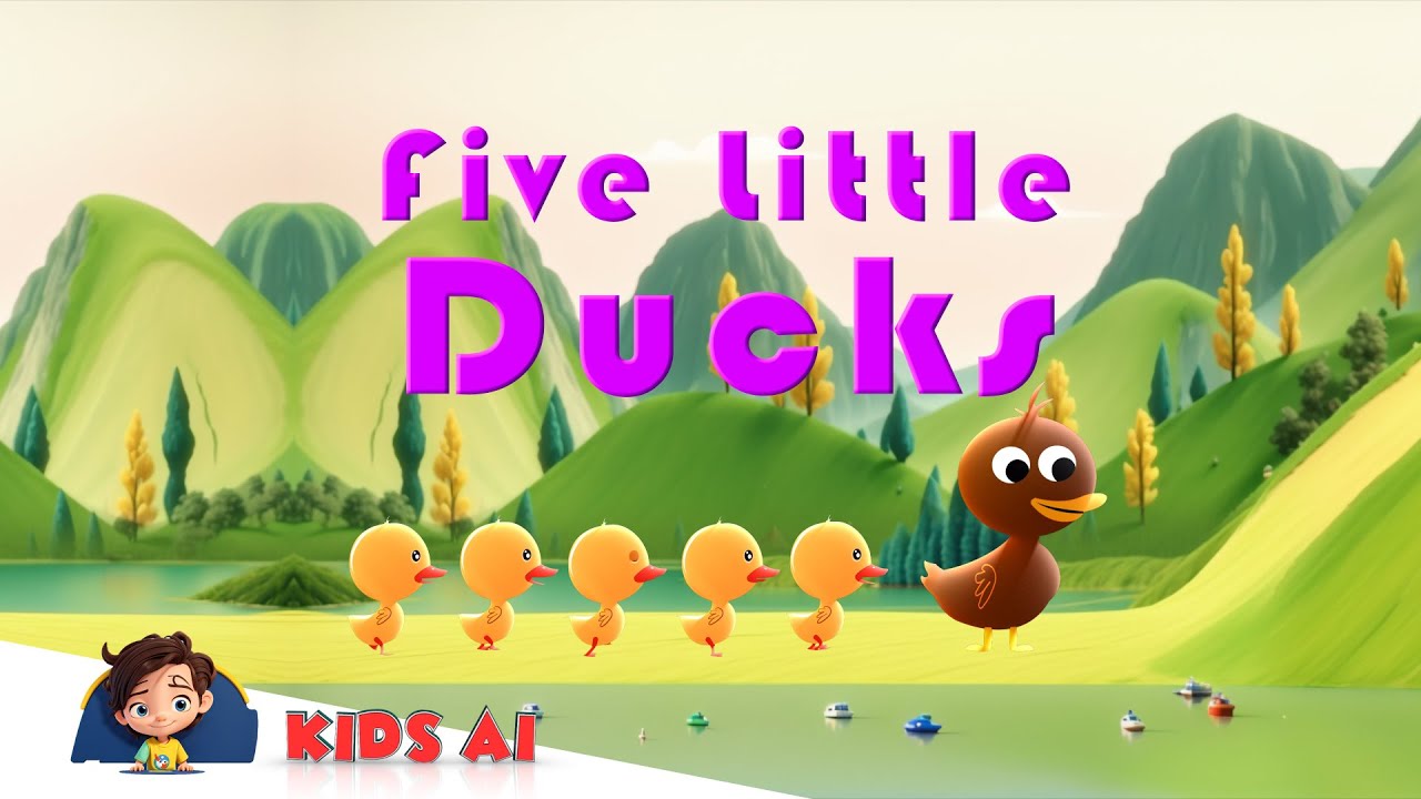 🦆 Five Little Ducks I KIDS AI