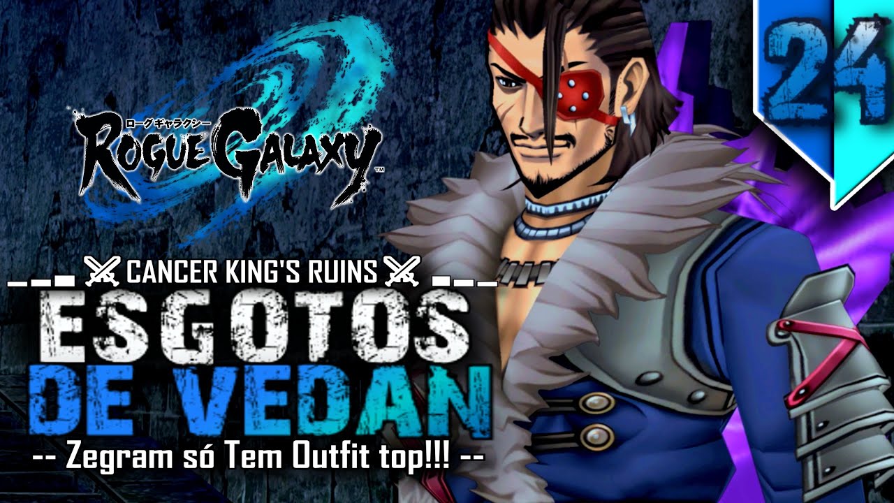 ROGUE GALAXY #24 | "ZEGRAM só TEM ROUPAS TOP!" [PS2] - Traduzido PT-BR.