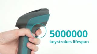 Syble XB-D50, 2D wired handheld barcode with two-tone mold handle