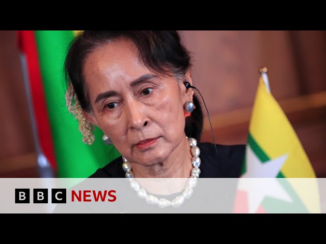 Myanmar moves former leader Aung San Suu Kyi to house arrest and pardons 3,300 prisoners | BBC News