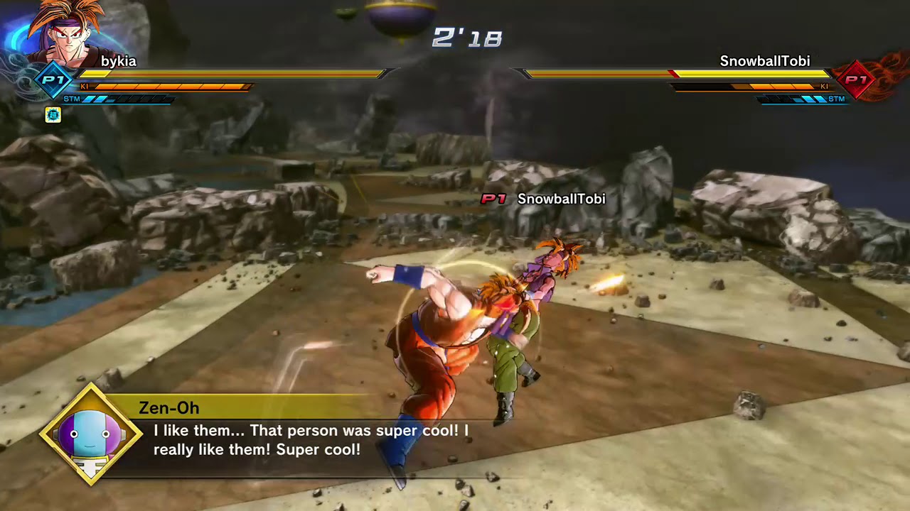 Dragon ball xenoverse 2 bykia vs tobi