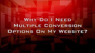 Why Do I Need Multiple Conversion Options On My Website?