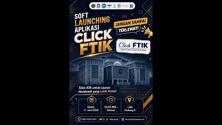 Soft Launching Aplikasi Click FTIK 2026 screenshot 2
