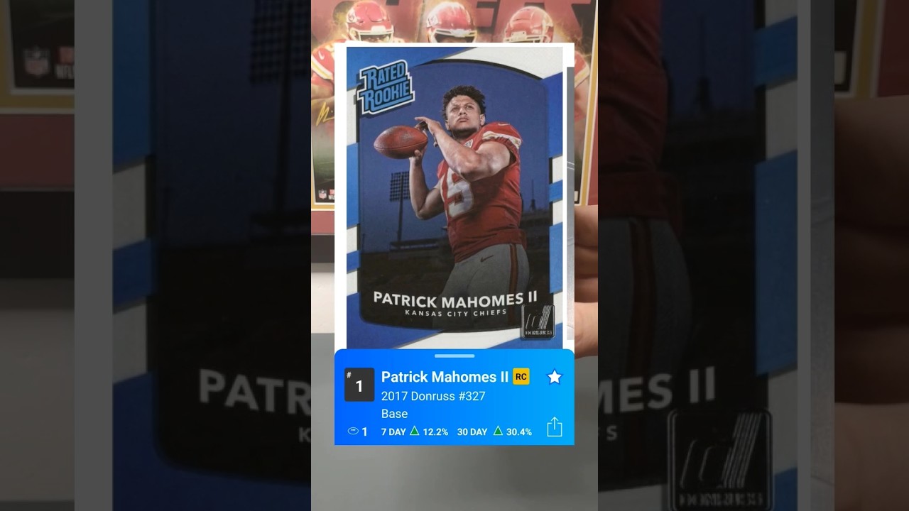 Patrick Mahomes Rated Rookie Hunt! 