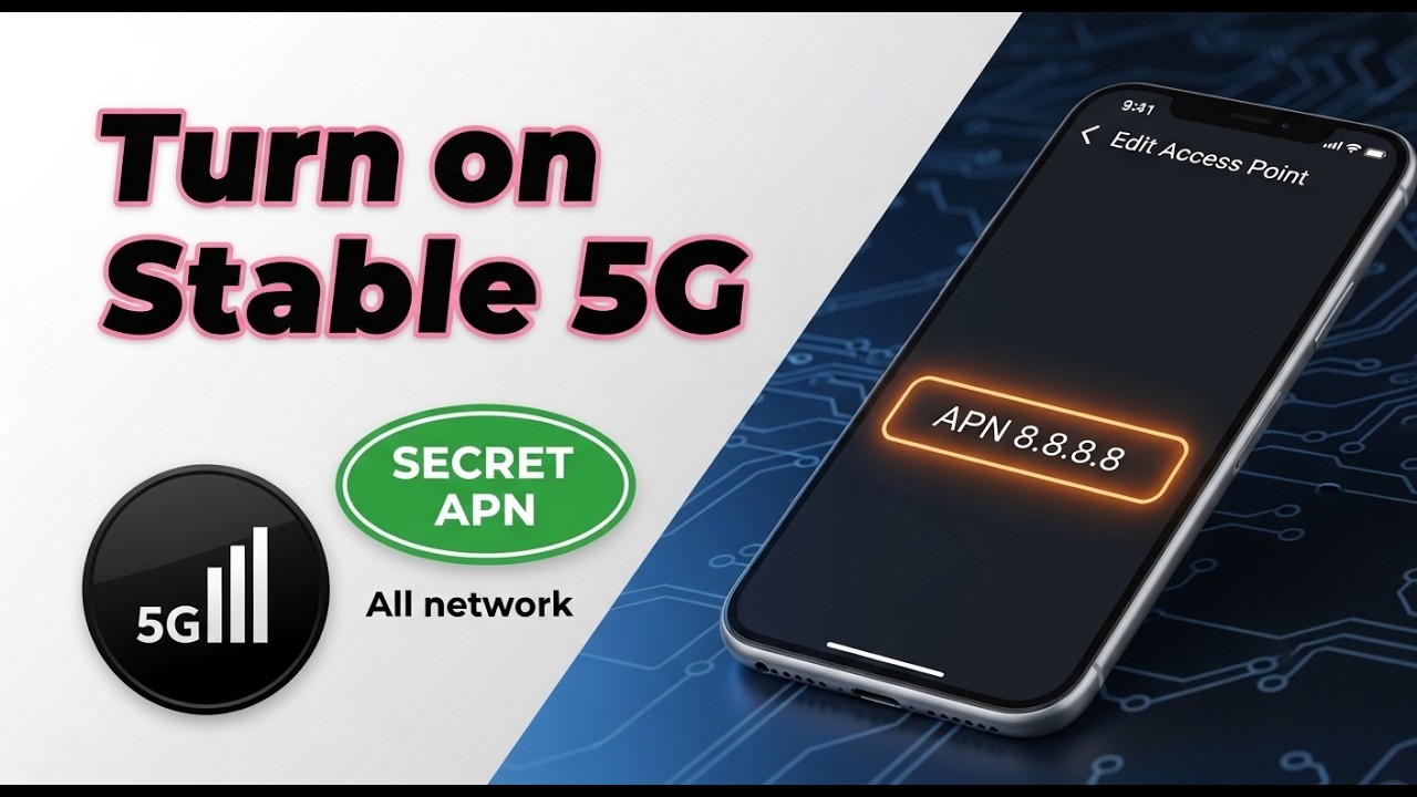 Переход с 4G на 5G с помощью секретных настроек APN | 100% рабочий способ