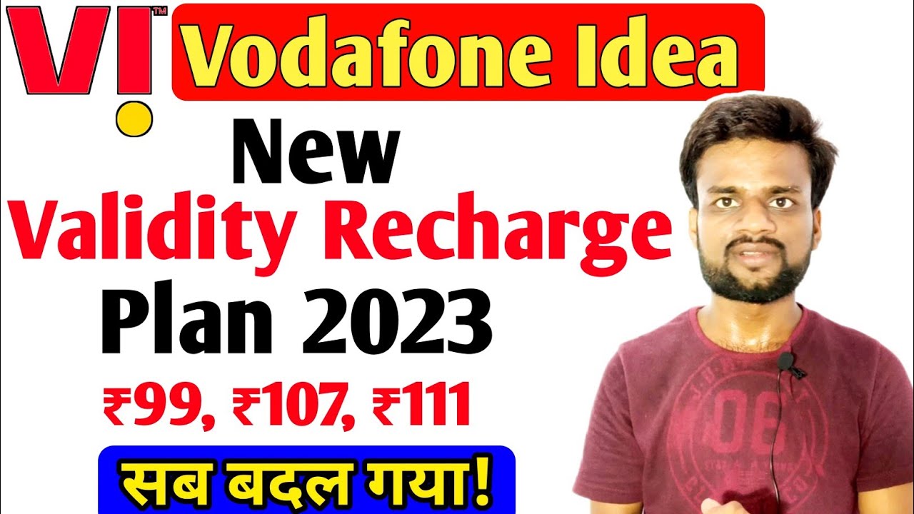 Vi {Vodafone Idea} New Validity Recharge Plan 2023 | Vi सिम चालू रखने के लिए सस्ता Recharge Plan2023
