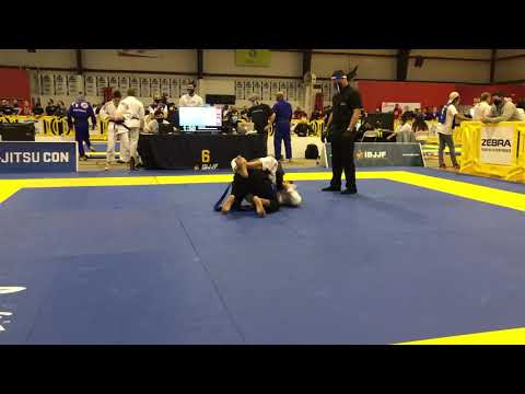Failed Triangle attempt to a half guard recovery to a Kimura sweep for the win!