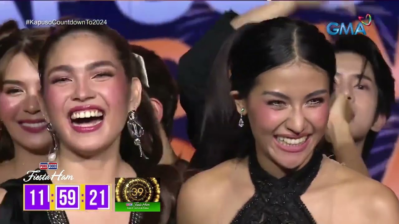 Kapuso Countdown to 2024: Kapuso stars, sabay-sabay sinalubong ang BAGONG TAON! [FIREWORKS DISPLAY]